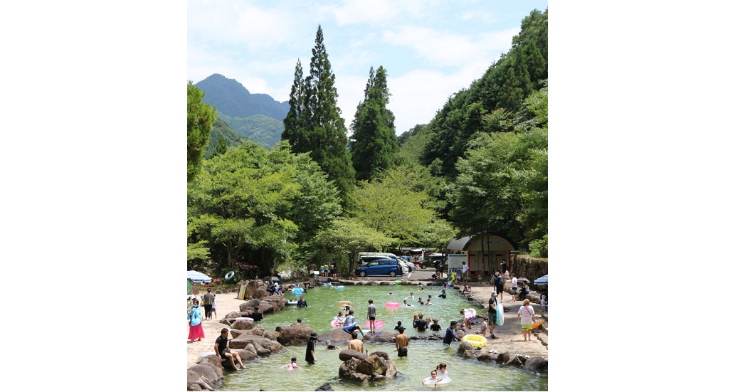山国川源流河川プールがオープンします！