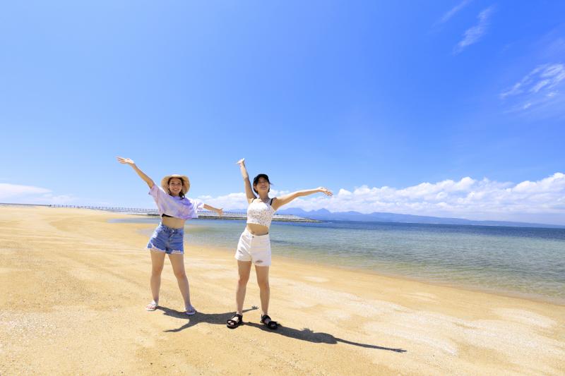 姫島海水浴場海開き