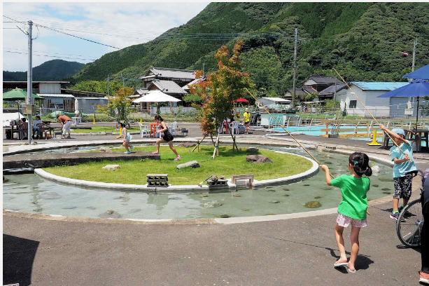 番匠川「鮎のちょんがけ漁」体験