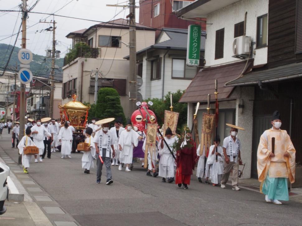 関の権現早吸日女神社夏季祭り